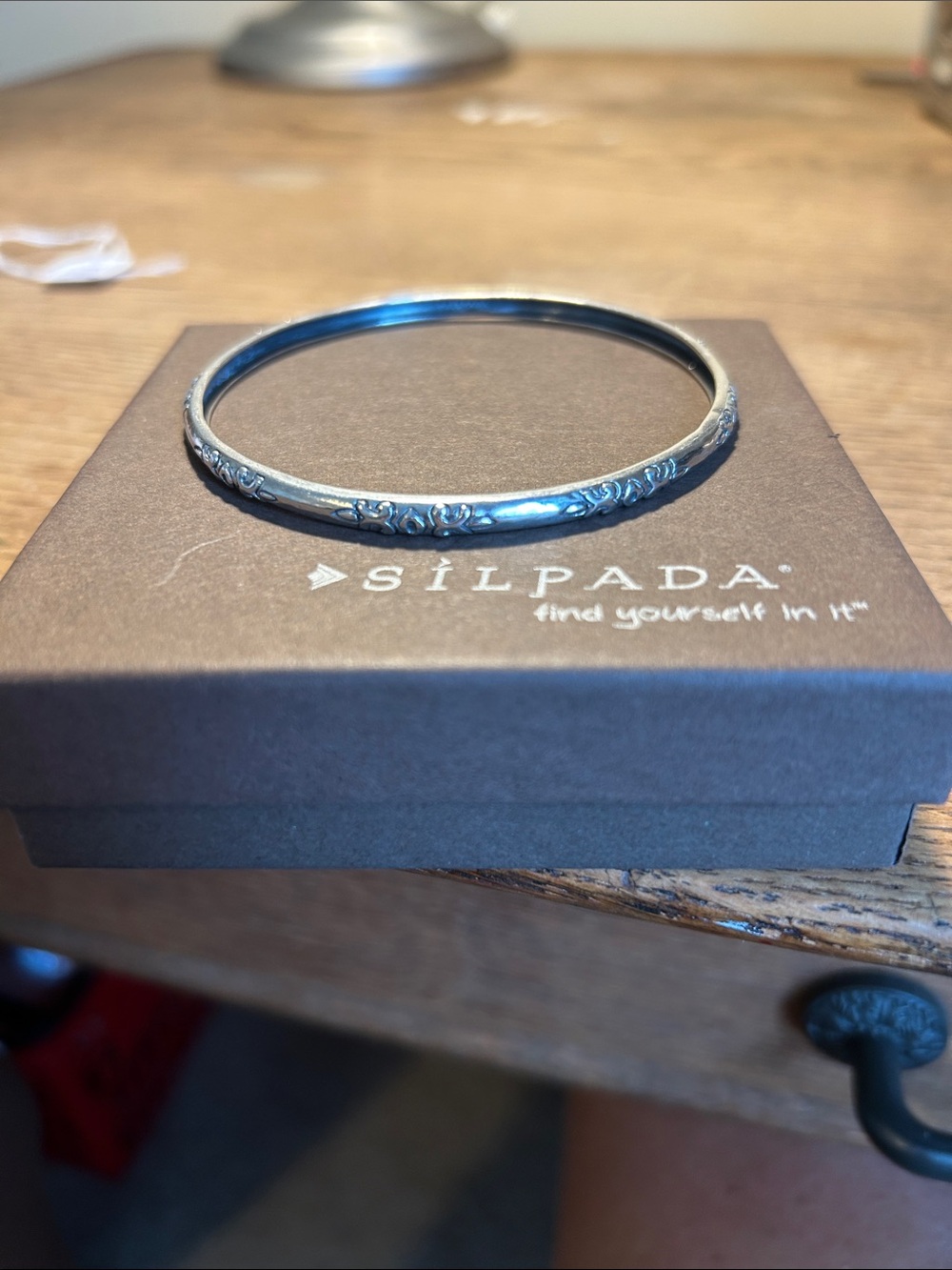 Silpada “Willow” Bangle made of .925 Sterling Silver
